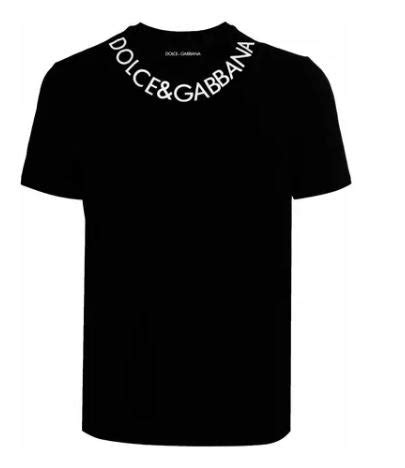 dolce gabbana playera negra|playeras de dolce y gabbana.